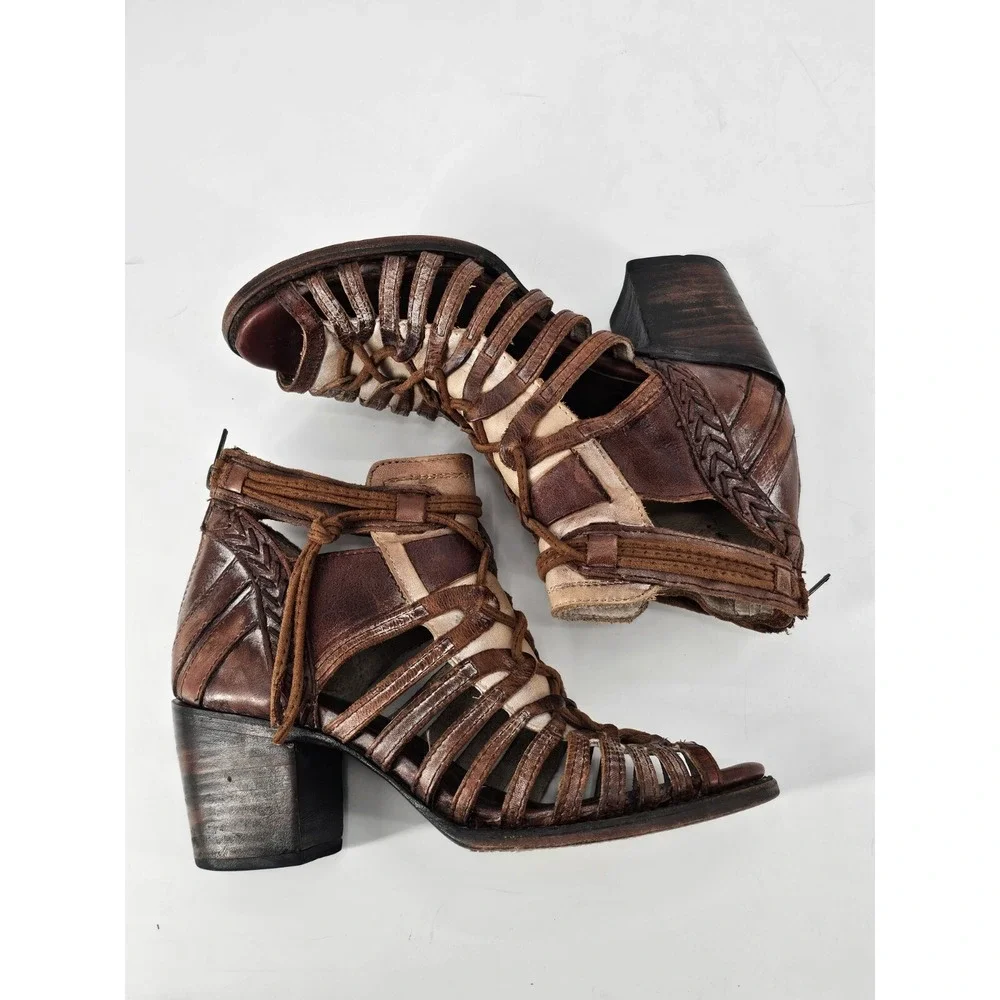 Freebird Women's Size 9 FB-Wazee‎ Brown